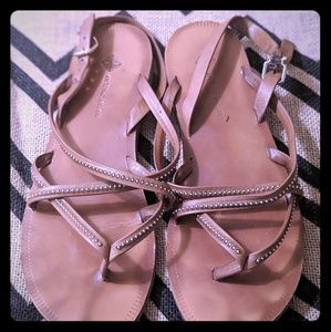 3/$25-Antonio melani strappy thong sandal